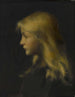 Fillette bionda - Jean-Jacques Henner — vista dell’opera