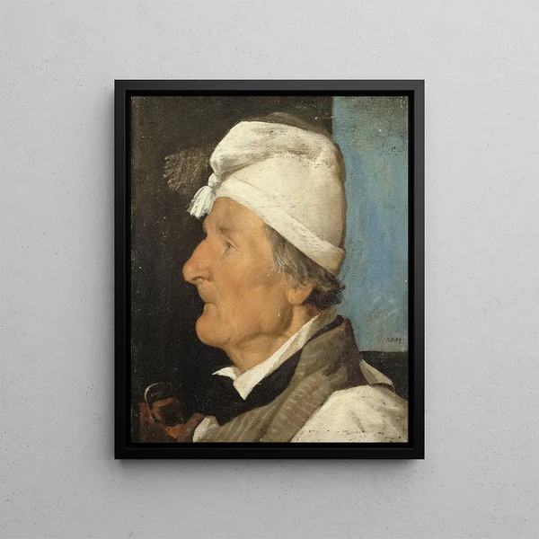 Il Falegname - Jean-Jacques Henner — quadro incorniciato alla parete