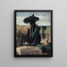 Paesaggio d'Italia - Jean-Jacques Henner — quadro incorniciato alla parete