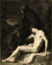 di Sant'Agostino assistito da Santa Irene - Jean-Jacques Henner — vista dell’opera