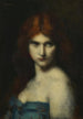 Studio di testa di donna - Jean-Jacques Henner — vista dell’opera