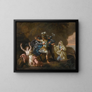 Rinaldo e Armida - Jean-Jacques Lagrené — quadro incorniciato alla parete