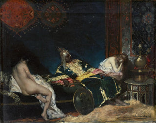 La concubina serba - Jean-Joseph Benjamin-Constant — vista dell’opera