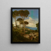 Massa vicino a Sorrento - Jean-Joseph-François Bellel — quadro incorniciato alla parete
