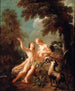 Adam e Eva nel Paradiso - Jean-Joseph Dumons — vista dell’opera