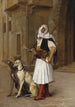 Arnaut et deux Lévriers - Jean-Léon Gérôme — vista dell’opera