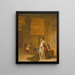 Cleopatra e Cesare - Jean-Léon Gérôme — quadro incorniciato alla parete