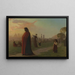Dante - Jean-Léon Gérôme — quadro incorniciato alla parete
