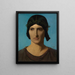 Tête d'une femme italienne - Jean-Léon Gérôme — quadro incorniciato alla parete