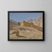 Il monastero di Santa Caterina - Jean-Léon Gérôme — quadro incorniciato alla parete