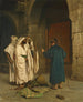Un vieux ebreo con tre arabi - Jean-Léon Gérôme — vista dell’opera