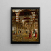 Preghiera alla moschea - Jean-Léon Gérôme — quadro incorniciato alla parete