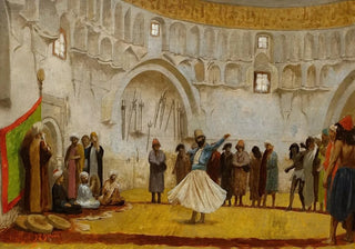 JeanLon Grme - Sketch for Le derviche tourneur The Whirling Dervish.webp