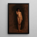 Studio per il Mercato degli Schiavi nell'Antica Roma - Jean-Léon Gérôme — quadro incorniciato alla parete