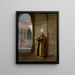 Il grande eunuco bianco - Jean-Léon Gérôme — quadro incorniciato alla parete