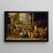 Le sette opere di misericordia - Jean-Louis Bézard — quadro incorniciato alla parete
