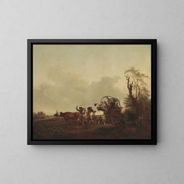 Joyeux voyage - Jean-Louis Demarne — quadro incorniciato alla parete