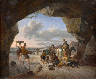 Ritorno dalla pesca - Jean-Louis Demarne — vista dell’opera