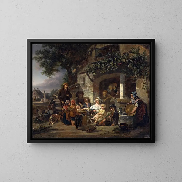 Le Sommet - Jean-Louis Demarne — quadro incorniciato alla parete