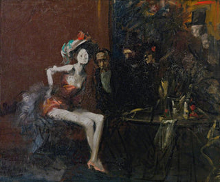 Al Caffè - Jean-Louis Forain — vista dell’opera
