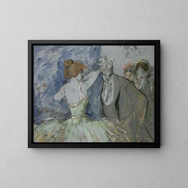 Dietro le Quinte - Jean-Louis Forain — quadro incorniciato alla parete