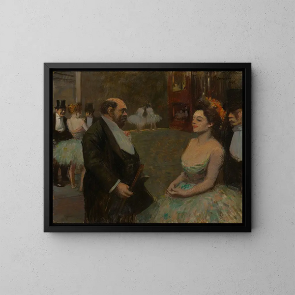 Dietro le Quinte - Jean-Louis Forain — quadro incorniciato alla parete