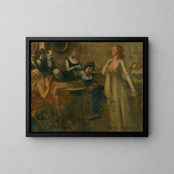 Le Récital - Jean-Louis Forain — quadro incorniciato alla parete