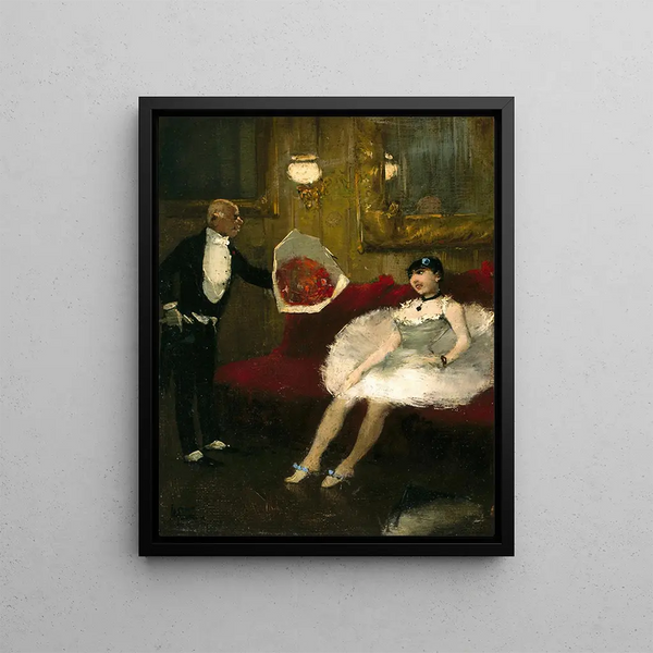 L'Admiratore - Jean-Louis Forain — quadro incorniciato alla parete