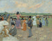 Le corse a Longchamp - Jean-Louis Forain — vista dell’opera