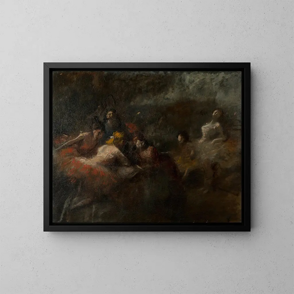 I ballerini - Jean-Louis Forain — quadro incorniciato alla parete