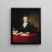 Ritratto di Jules - François Par alla presidenza del tribunale del IV° arrondissement, ministro dell'Interno dal 1793 al 1794 - Jean - Louis Laneuville — quadro incorniciato alla parete
