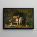 In viaggio verso il campo - Jean-Louis van Kuyck — quadro incorniciato alla parete
