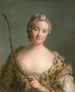 Charlotta Fredrika Sparre 1719-1795 e poi contessa Fersen - Jean-Marc Nattier — vista dell’opera