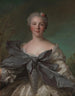 Marie Françoise de La Cropte de St Abre Marquise d'Argence nata nel 1714 - Jean-Marc Nattier — vista dell’opera