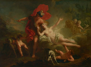 Venere e Adone - Jean-Marc Nattier — vista dell’opera