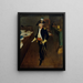 M. Estell commerciante di passamanerie in via Saint-Honoré - Jean-Marie Hooghstoel — quadro incorniciato alla parete