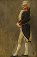 La voûte d'acier silhouette du marquis de Lafayette - Jean-Paul Laurens — vista dell’opera
