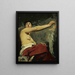 Studio per la figura centrale del soffitto del palazzo della Legion d'onore - Jean-Paul Laurens — quadro incorniciato alla parete