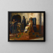 Il Giudizio del papa Formoso - Jean-Paul Laurens — quadro incorniciato alla parete