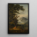 La Bergère des Alpes - Jean-Pierre Péquignot — quadro incorniciato alla parete