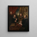 Quattro filosofi - Jean-Pierre Tassaert — quadro incorniciato alla parete
