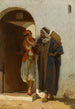 Un cadeau - Jean-Raymond-Hippolyte Lazerges — quadro incorniciato alla parete