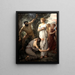 Ulisse e Nausicaa - Jean Alfred Marioton — quadro incorniciato alla parete