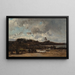 Sul bordo dello stagno, Lacanau - Jean Amédée Baudit — quadro incorniciato alla parete