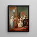 La leçon de harpe - Jean Antoine Théodore Giroust — quadro incorniciato alla parete