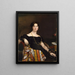 Madame Jacques-Louis Leblanc Françoise Poncelle - Jean-Auguste-Dominique Ingres — quadro incorniciato alla parete