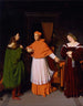 Le fidanzamenti di Raffaello e della nipote del cardinale Bibbiena - Jean-Auguste-Dominique Ingres — vista dell’opera