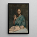La Vierge avec l'Enfant Jésus endormi - Jean-Auguste-Dominique Ingres — quadro incorniciato alla parete