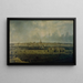Il fronte del mare di Anversa e una parte del Vlaams Hoofd - Jean Baptiste Bonnecroy — quadro incorniciato alla parete