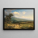 Nei Ardennes - Jean Baptiste Kindermans — quadro incorniciato alla parete